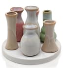 MEA LIVING Tischvase Multicolor Keramik Bild 2
