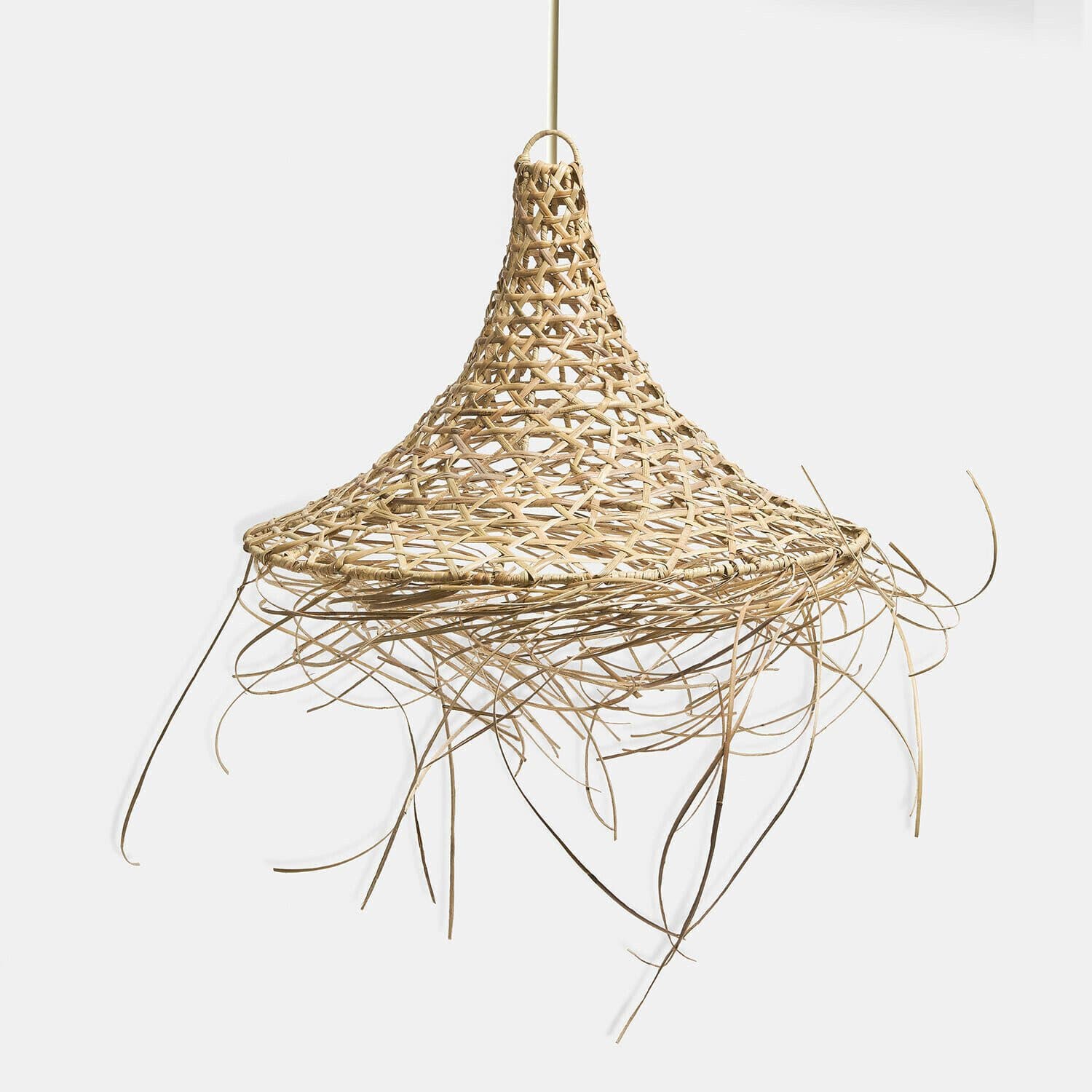 Mirabeau Lampenschirm Calvado braun Rattan - Bild 2