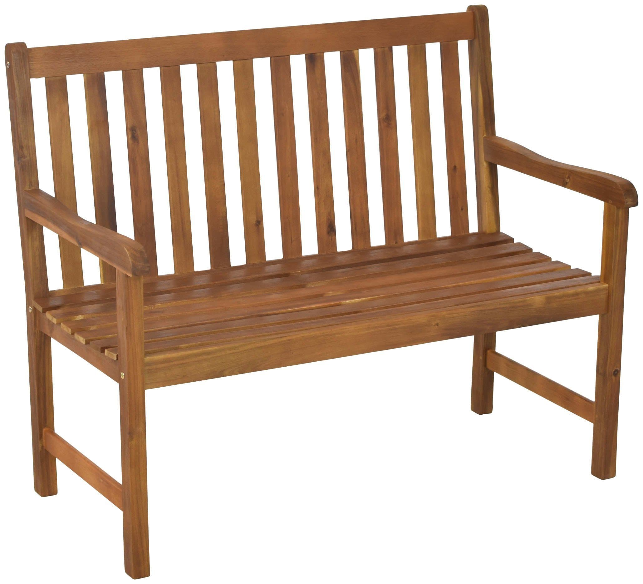 MERXX Gartenbank Mindanao Beige Natur Akazie - Bild 2