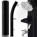 Clanmacy Gartendusche Solardusche 35L mit Fußdusche und Windschutz Bild 2