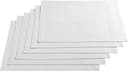 REDBEST Platzset Tischset "Seattle" 6er-Pack Baumwolle Uni Weiss Bild 2