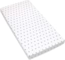 Amilian Spannbettlaken 100% Baumwolle Babybett Grau/Weiß Bild 2