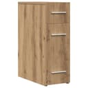 vidaXL Fächerschrank Apothekerschrank Eiche handwerklich Bild 2