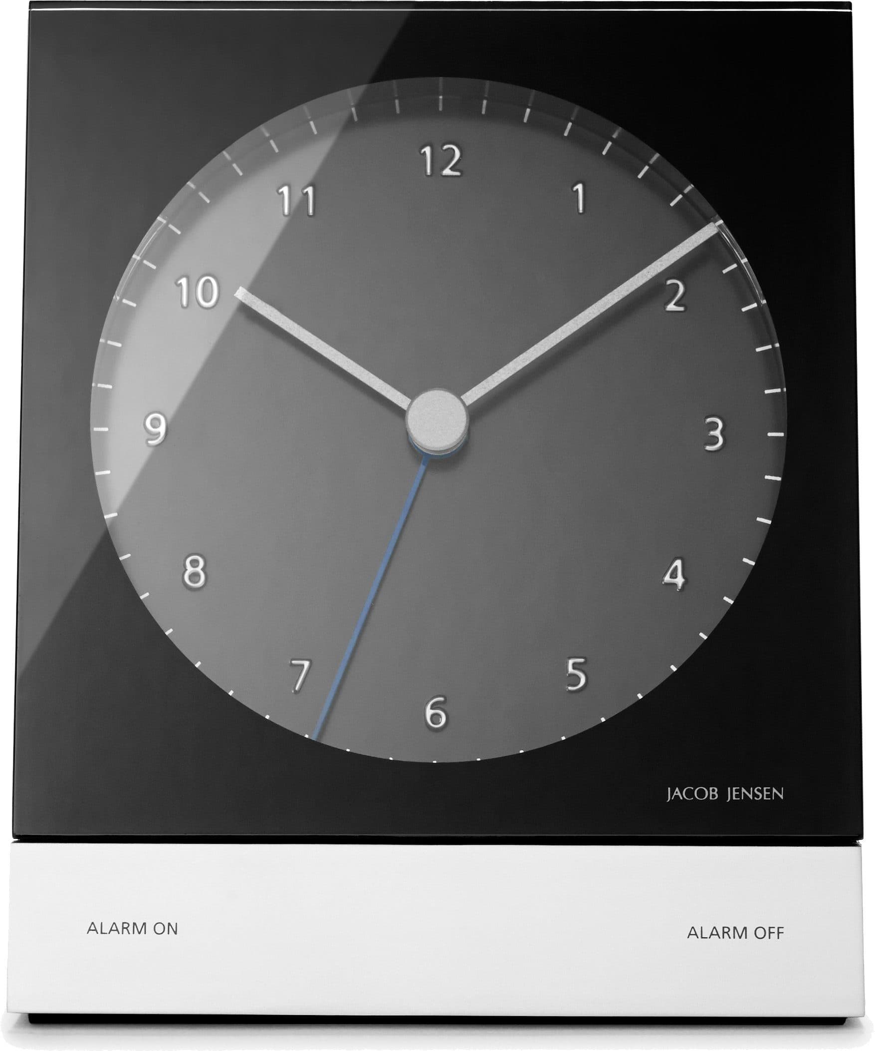 Jacob Jensen Funkwecker 351 Schwarz Funkgesteuert