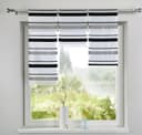Gardinenbox Scheibengardine 3er Set Transparent Jacquard Bild 2