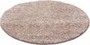 AYYILDIZ TEPPICHE Life Shaggy 1500 Hochflor-Teppich Rund Beige Bild 2