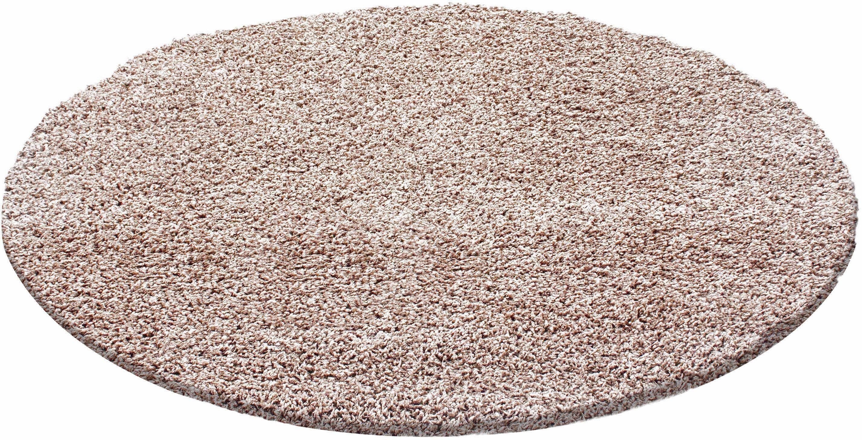 AYYILDIZ TEPPICHE Life Shaggy 1500 Hochflor-Teppich Rund Beige - Bild 2