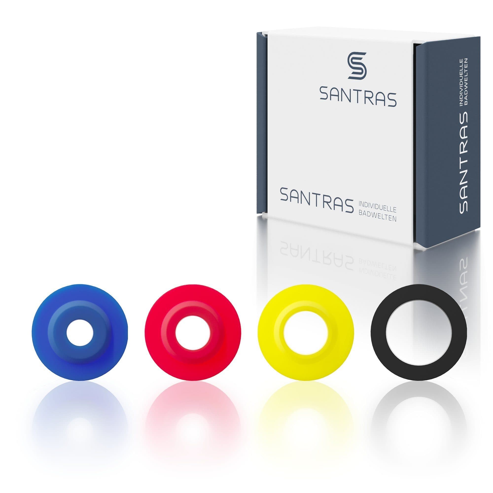 Santras Brauseschlauch Durchflussbegrenzer Set 3-teilig Wasser sparen - Bild 2