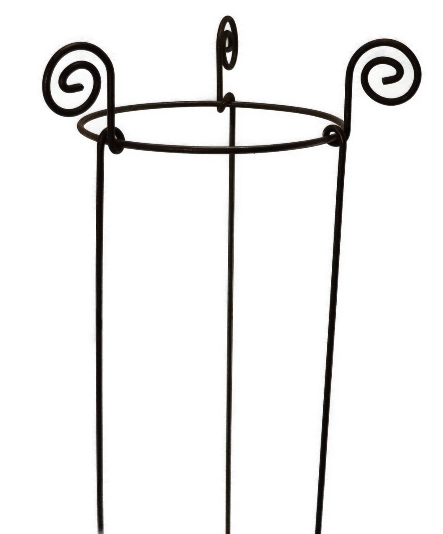 Hirsch Terracotta Rankgitter Staudenhalter OttO Metall - Bild 2