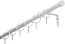 GARDINIA Gardinenstange Set Metall Weiß Ausziehbar Aluminium Bild 2