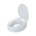 flexilife Toilettensitzerhöhung mit Deckel Weiß 10 oder 15 cm Bild 2