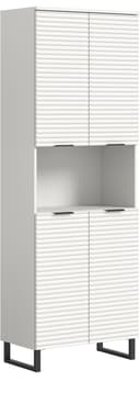 Welltime Hochschrank Litica Weiß Badschrank Bild 2