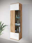 OTTO HOME Vitrine Kenia Weiß Hochglanz mit Glastür Bild 2