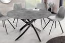 riess-ambiente Esstisch ALPINE 120cm anthrazit Rund mit Sterngestell Bild 2