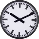EUROTIME Wanduhr EUROTIME 59540-05 Funk Funkuhr 35 cm Schwarz Bild 2