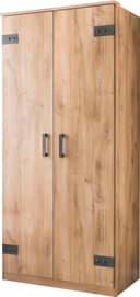 WIMEX Kleiderschrank Liverpool Grau Plankeneiche Nachbildung Bild 2