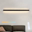 LED Wandleuchte Modern Schwarz Metall Bild 2