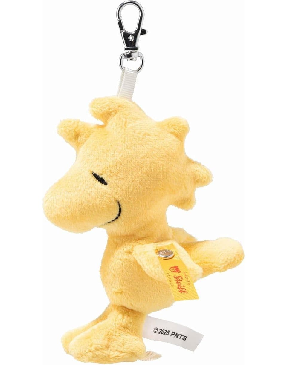 Steiff Woodstock Peanuts Schlüsselanhänger Plüschfigur 11 cm Gelb