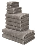 OTTO HOME Handtuch Set Regona 10-tlg Grau Frottee 500g/m² Bild 2