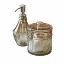 Mirabeau Badorganizer Bad-Set Jolivienne braun/klar Glas Bild 2