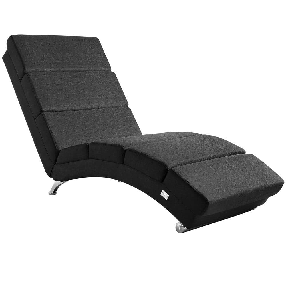 Casaria Relaxliege London Grau Ergonomisch Gepolstert - Bild 2
