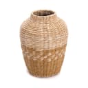CREEDWOOD Stroh Vase Kairo Natur Gelb Deko Boden Vase Bild 2
