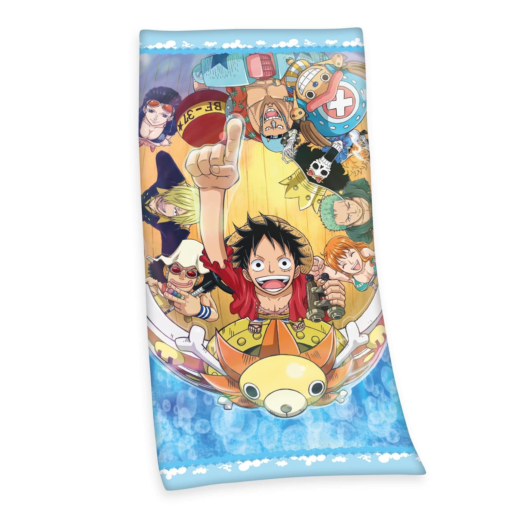 Badetuch ONEPIECE One Piece Bunt Velours 100% Baumwolle
