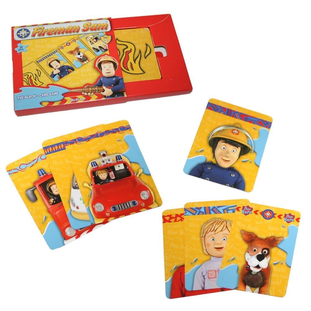 Feuerwehrmann Sam Kartenspiel Schwarzer Peter 31 Karten