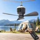 Lapalife Deckenventilator Grau mit Beleuchtung & Fernbedienung Bild 2