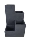 sesua Blumentopf Kubus Wendeltreppe anthrazit 60 cm Bild 2