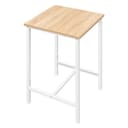 Woltu Bartisch (1-St) Metallgestell MDF Tischplatte Bild 2
