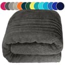 Lashuma Saunatuch XXL Frottee Grau 100x200 cm Bild 2