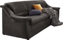 DOMO COLLECTION Lale 3-Sitzer Sofa Anthrazit Microfaser Bild 2