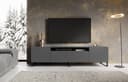 MOEBLO TV-Board VIRENO Modernes TV-Möbel Grau/Schwarz/Weiß Bild 2