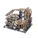 Robotime 3D-Puzzle Murmelbahn Night City 2.0 - 294 Teile Holz Bild 2