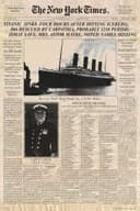 Titanik Poster Zeitungsausschnitt Wanddeko Filmplakat Bild 2