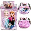 Sarcia.eu Kinderbettwäsche Frozen Disney 100% Baumwolle mit Reißverschluss Bild 2