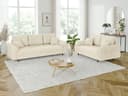 S-Style Möbel Polstergarnitur Kristian 3+2 Beige Chenille Skandinavisch Bild 2
