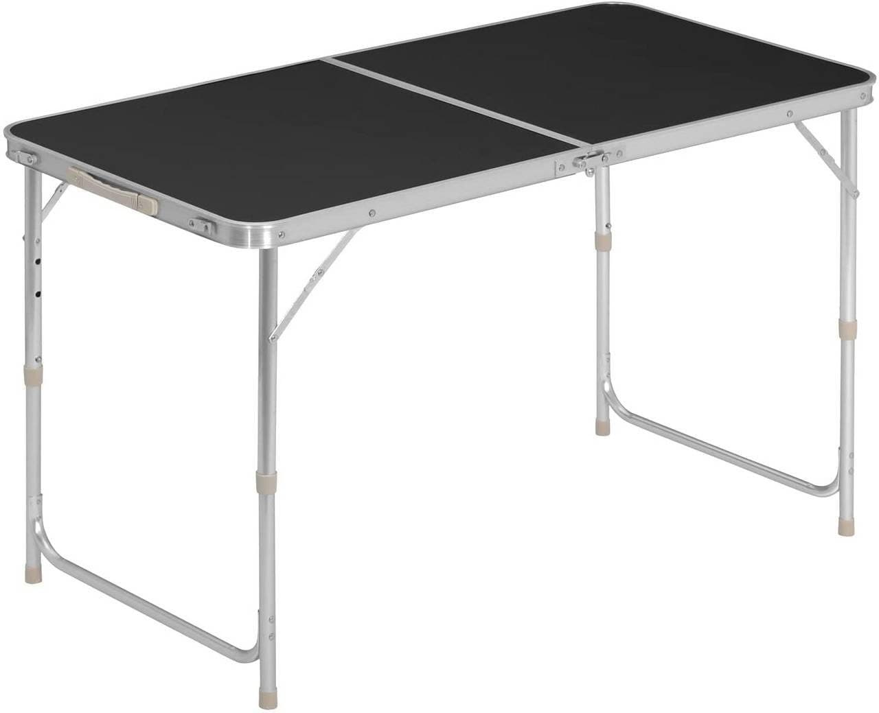 Woltu Campingtisch Klapptisch Höhenverstellbar Aluminium MDF - Bild 2
