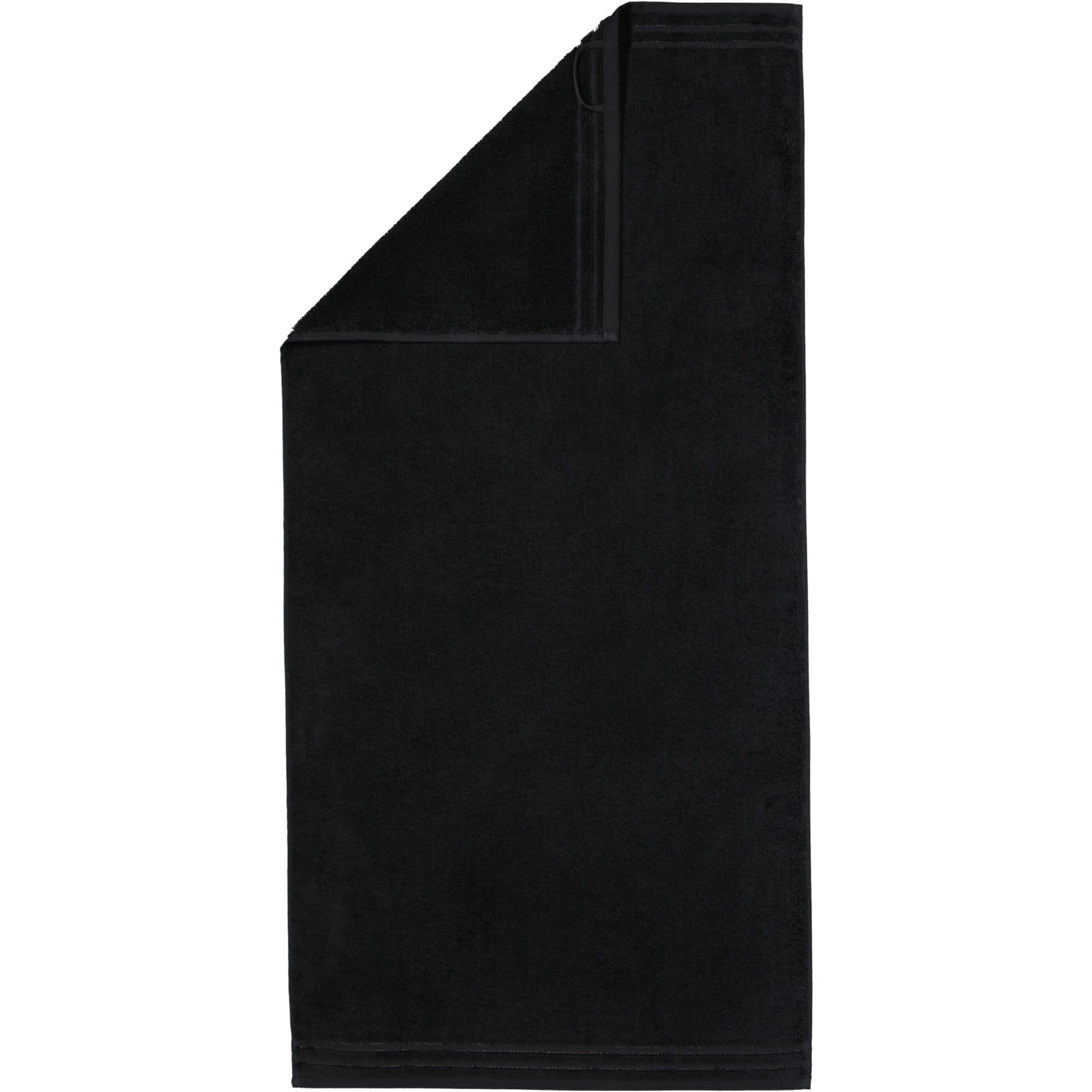 VOSSEN Handtuch Gr. 1 Schwarz 100% Baumwolle - Bild 2
