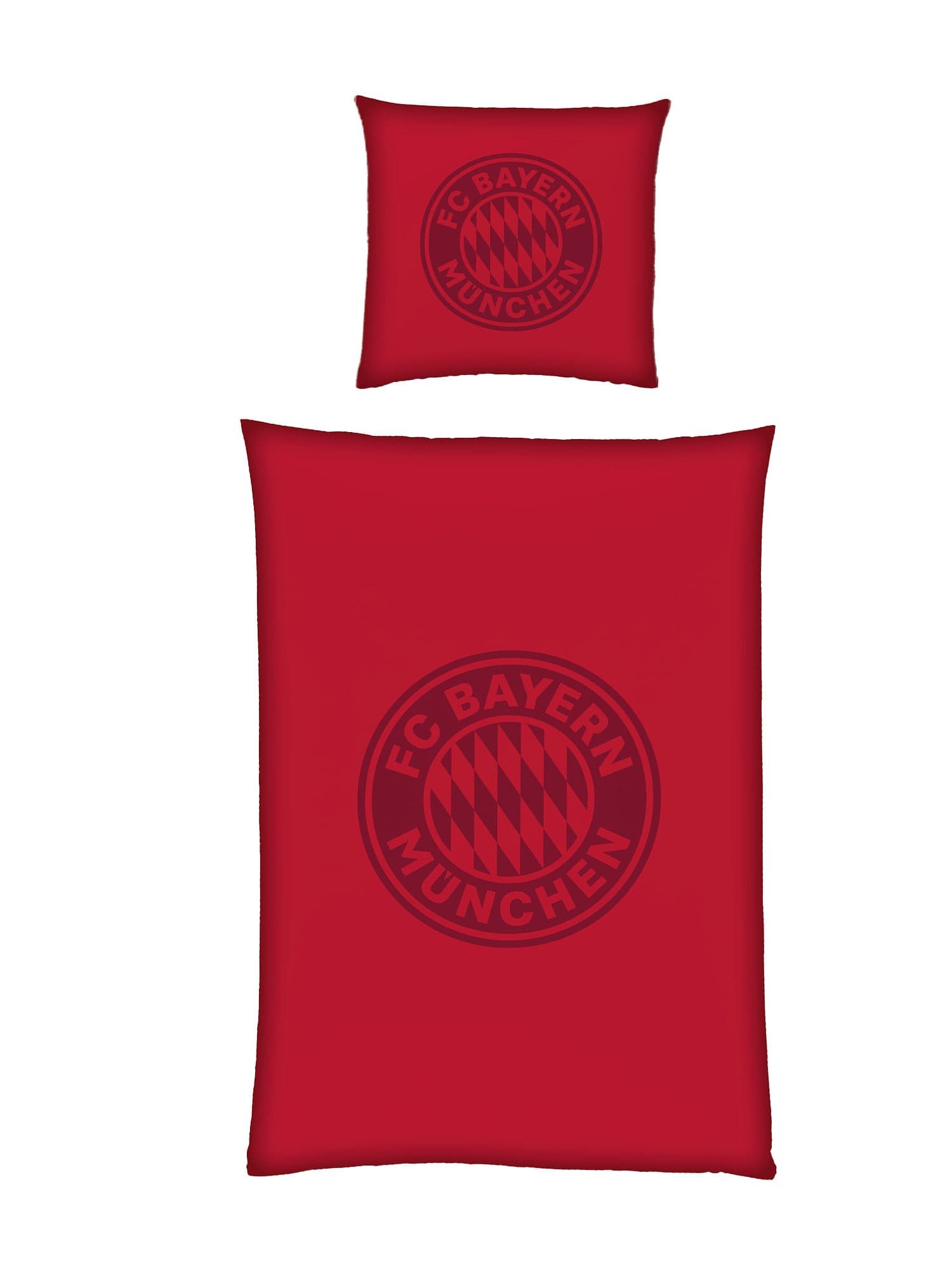 FC Bayern München Bettwäsche Satin Bordeaux - Bild 2