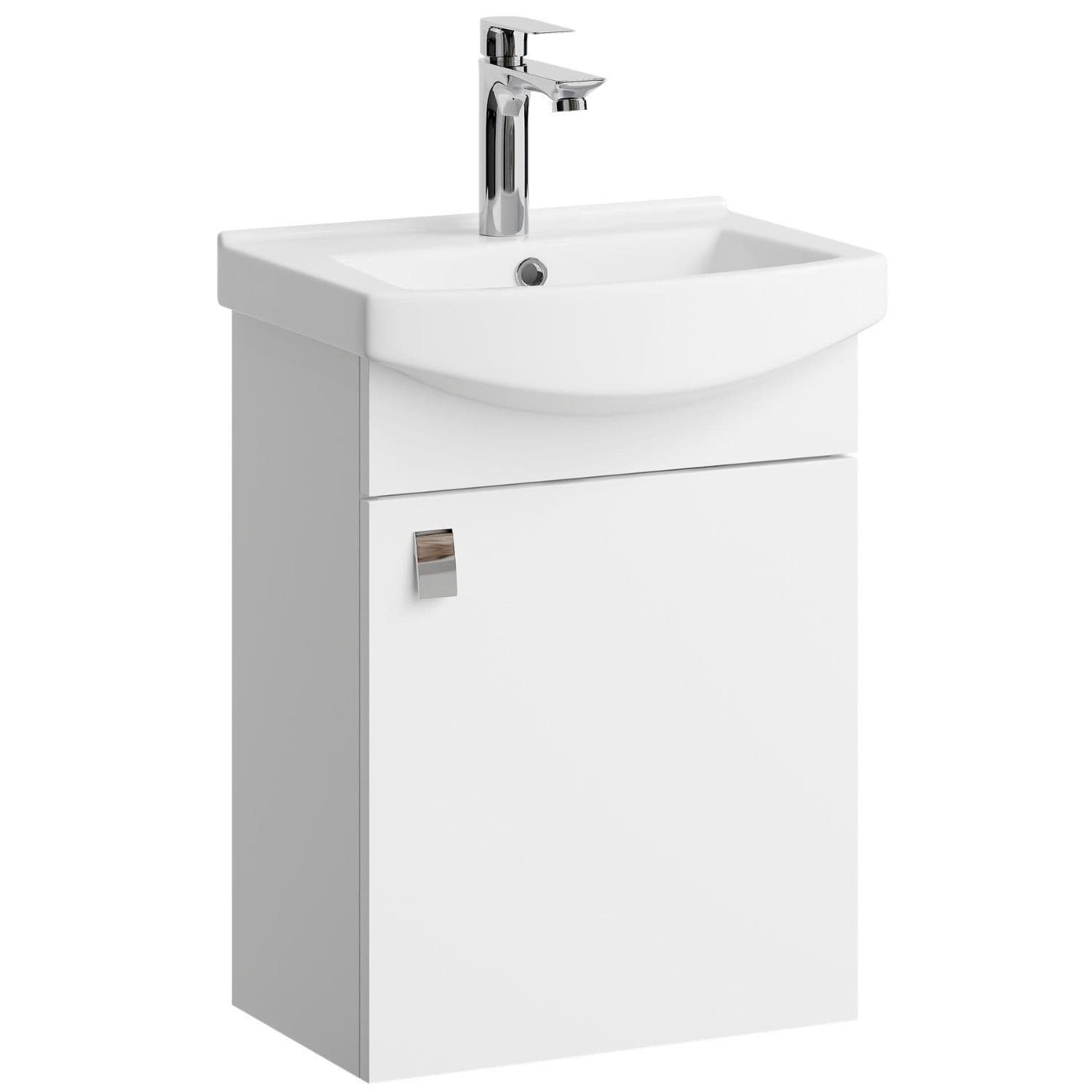 Planetmöbel Waschtischunterschrank 45cm Weiß - Bild 2