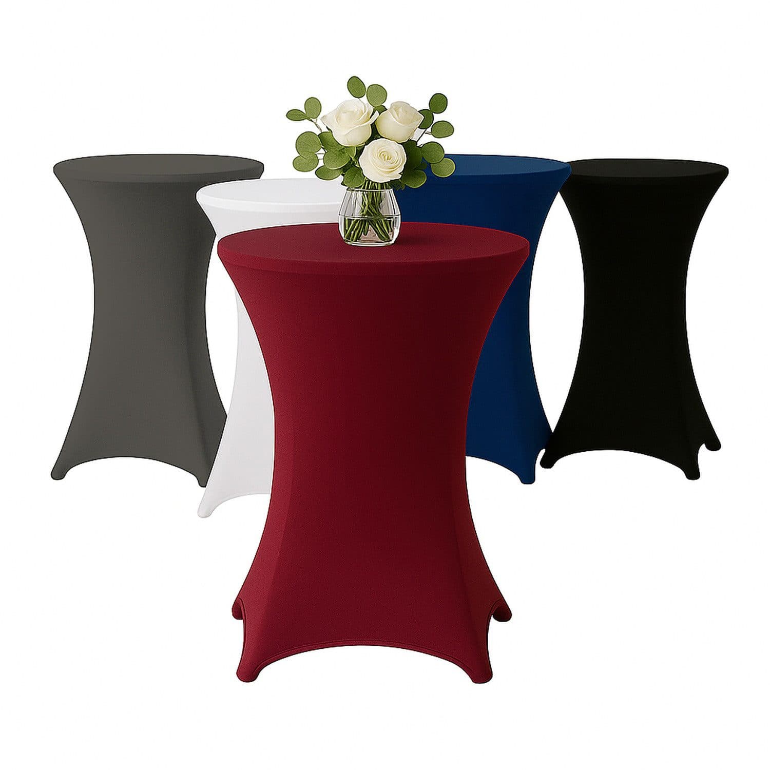 EXKLUSIV HEIMTEXTIL Stehtischhusse Polyester Elasthan - Bild 2