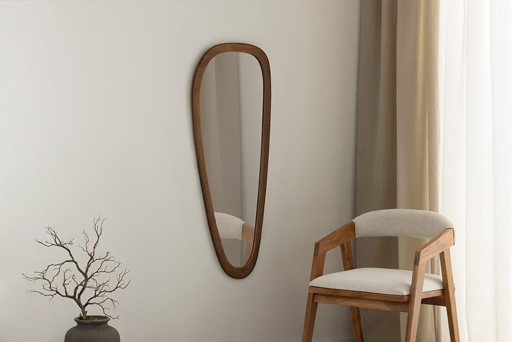 riess-ambiente Wandspiegel 120cm braun Walnussholz-Design - Bild 2