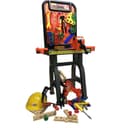 TikTakToo Spielwerkbank Kinder Werkbank mit Werkzeug und Akkuschrauber Bild 2