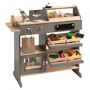 howa Kaufladen aus Holz natur/taupe inkl. 40-teiligem Zubehör Bild 2