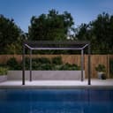 Mirador Pergola 111S Elektrisches Lamellendach LED Beleuchtung Anthrazit Bild 2