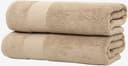 Wolkenfeld Duschtücher Premium Low-Twist Baumwolle 550 g/m² – 2 große Duschtücher, Frottier (2-St), 70×140 cm – weich, saugfähig und ideal für Bad & Wellness Bild 2