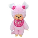 Monchhichi Plüschfigur Kirschblüten-Mädchen Rosa 20 cm Bild 2