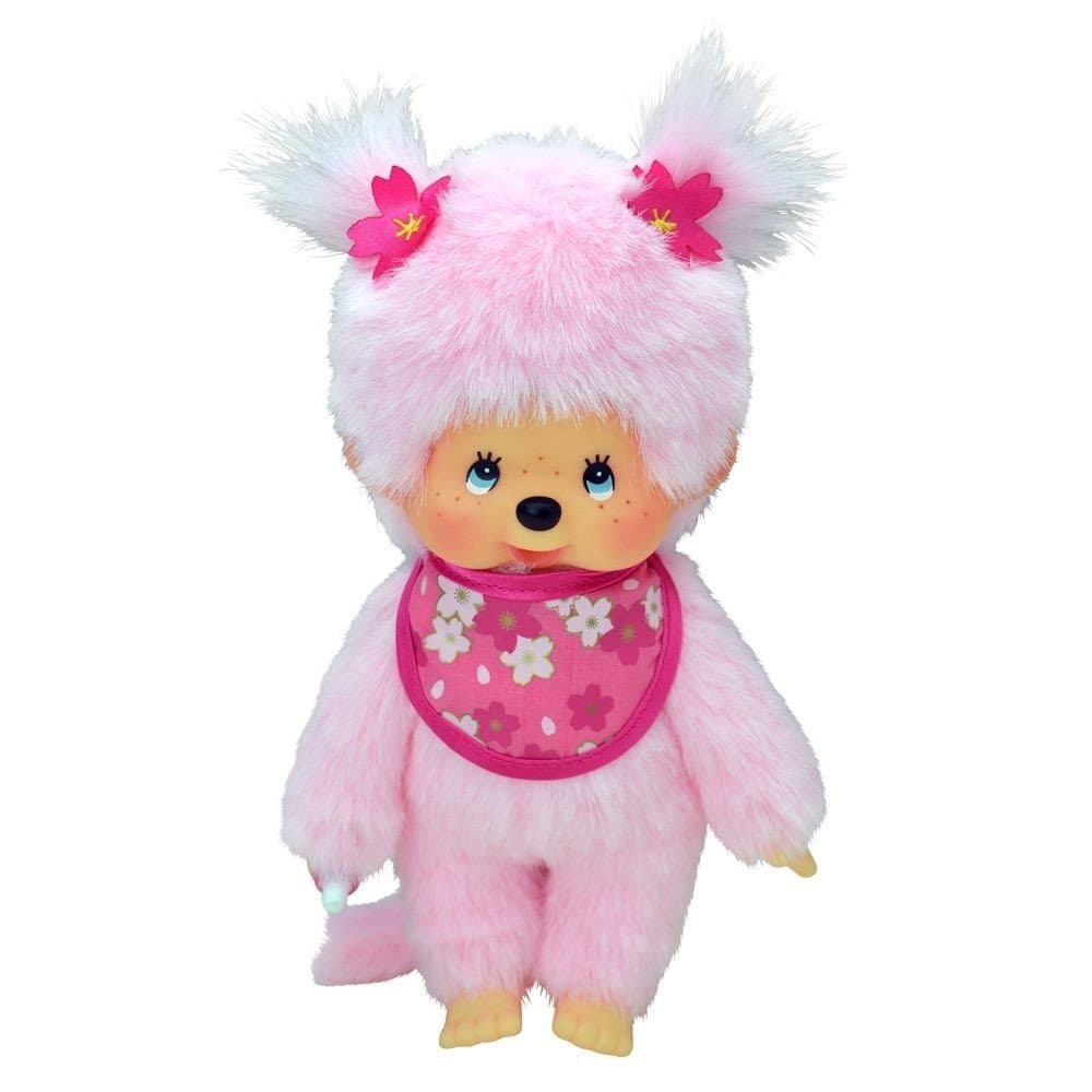 Monchhichi Plüschfigur Kirschblüten-Mädchen Rosa 20 cm - Bild 2